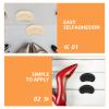 Abaodam 10 Pairs Self-Adhesive Heel Cushions for Shoes, Anti-Slip Sponge Pads with Shock Absorption, Comfortable Heel Grips for Walking and Active Lifestyles view 3
