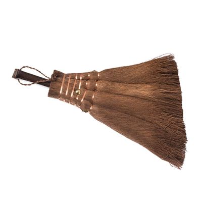Abaodam Mini Broom Cleaner for Desktop and Small Cage Cleaning, Portable Natural Sweeping Tool for Household and Office Use, Compact Handheld Brush for Shop and Cabinet Cleaning