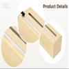Plastic Wrap Dispenser with Cutter, Strong Attachment Force, Boxed Kitchen Organizer, 11.8 in x 328 ft Food-Safe PE Cling Film, Slide Cutter, 100 Meter Length, Long-lasting view 3