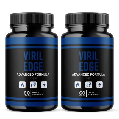 Valdivia (2 Pack) VirilEdge Capsules - Official Viril Edge Supplement, Premium Formula, Natural Vitamins for Health & Wellness - 120 Capsules for 2 Months