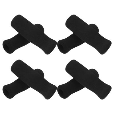 HINTRMENT 8pcs Foam Crutch Hand Grips Replacement Covers for Canes and Walkers Lightweight Comfortable Grip Cushion Anti-slip Handle Pads for Seniors and Mobility Aid Users