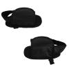 Totority 2pcs Anti-Slip Wheelchair Footrest Covers for Seniors, Adjustable Black Foot Holder Straps Made of Breathable Non-Woven Fabric and Nylon for Ankles and Feet Support view 1