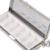 Lurrose Daily Pill Organizer: 6 Compartment Vitamin Box - Waterproof Airtight Medicine Container - Portable Travel Keychain Case for Supplements Fish Oil Tablets view 3