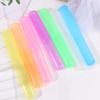 Vaguelly Toothbrush Container Portable to Travel 21pcs Toothbrushes Box Case Breathable Plastic Holder Easy Open and Close for Travel and Home Use view 4