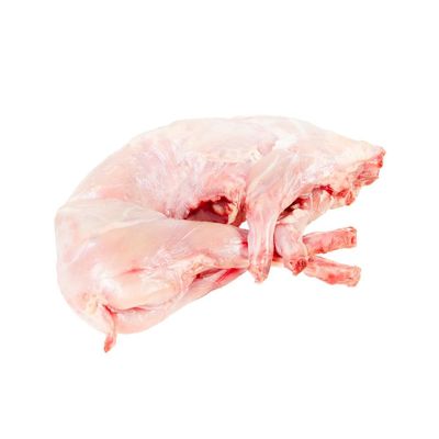 Grupo Hermi Rabbit Whole Fryer, 6 Pk Avg 17 Lb Case, Frozen, Tender Young Rabbits, Humanely Raised in Spain, Air Chilled for Optimal Flavor and Texture