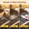 2026 New Greasekiller Spray Grill Cleaner, Kitchen Degreaser Spray for BBQ Grates, Ovens, Stovetops, Range Hoods, Stainless Steel, Heavy-Duty Grease Remover(1PCS,100g) view 4