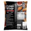 Crispy Chicken Wings with Classic Buffalo Sauce, Fully Cooked Frozen Wings, Spicy & Tangy Flavor, Delicious chicken wings with a crispy texture and coated in classic buffalo sauce for the perfect spicy kick, Fully cooked wingsjust bake, air fry, or view 1