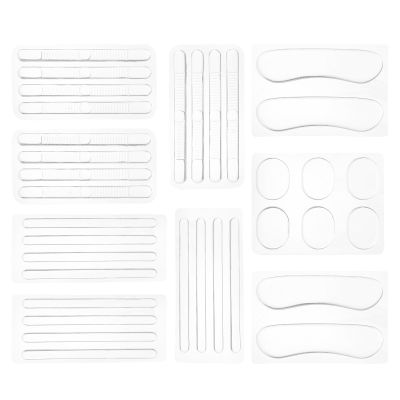 FELTECHELECTR 17 Pairs Self-Adhesive Gel Shoe Pads for High Heels and Sandals Reusable Heel Cushions for Women Comfortable Shoe Accessory that Blends Seamlessly