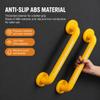 2 Pack 23.6 Inch Bathroom Safety Grab Bars for Seniors, Heavy Duty Non Slip Wall Mounted Toilet Handrails, Support Grab Rail for Shower, Bathtub & Toilet view 3