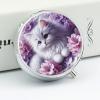 White Cat Pill Box Travel Pill Case for Purse Pocket view 4