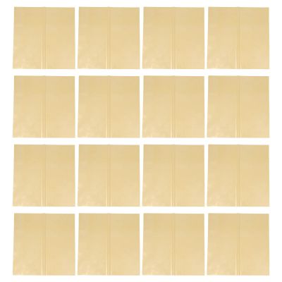 OSALADI 20pcs Waterproof Golden Crystal Cellophane Flower Wraps Made of Opp Material for DIY Gift Wrapping and Floral Bouquet Packaging