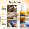 GreaseKiller BBQ Grill Cleaner Spray, Heavy Duty Degreaser, Fast-Acting Grease Removal, for Grills and Smokers, Outdoor Use(2 PCS) view 4