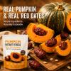 Pumpkin Instant Fitness Meal Replacement, Individually Wrapped Pumpkin & Red Date Snack, Vacuum Sealed Ready-to-Eat Meal Alternative, No Cook Convenient Daily Nutrition Snack for Active Lifestyles, 250g (1, 250g, Pumpkin & Red Date) view 2