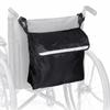 DGSHUAUSZ Wheelchair Back Organizer for Drive_Medical Scout_Compact_4-Wheel 2011-2020 -Multi Pocket Armrest Organizer Pouch with Zipper Compartment Universal Mobility Accessory for Daily Essentials,L view 1
