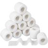 HONMEET Self Adhesive Bandage Wrap Soft Non-Woven Fabric White 12 Rolls Elastic Sports Wrap Providing Stable Support Wrist Tape for Athletic Use view 1