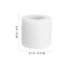 HONMEET Self Adhesive Bandage Wrap Soft Non-Woven Fabric White 12 Rolls Elastic Sports Wrap Providing Stable Support Wrist Tape for Athletic Use view 2