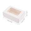 Homoyoyo 30pcs Kraft Soap Boxes with Window for Soap Packaging, Lightweight and Portable Kraft Paper Small Boxes for Party Treats and Gift Wrapping view 2