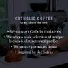 Catholic Coffee St. Peter | Medium Roast Ground Coffee Chocolate & Nutty Notes | 2 lb Bag Catholic Gift Honoring the First Pope and Rock of the Church view 4