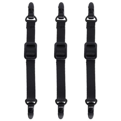 Holibanna 3pcs Adjustable Mask Strap Extender Hooks Flexible Non-Slip Braided Rope Plastic Mask Accessories