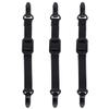 Holibanna 3pcs Adjustable Mask Strap Extender Hooks Flexible Non-Slip Braided Rope Plastic Mask Accessories view 1