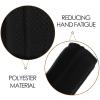 Hemobllo 1 Pair Black Walker Arm Rest for Walker and Rollators, Polyester Cushioned Handle Covers with Nonslip Grip, Reducing Hand Fatigue for Seniors and Elderly Users view 3