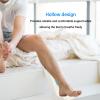 Heel Protector Cushion, Silicone Foot Support Pillow for Elderly, Bed Heel Protector for Stress Relief, Hollow Foot Drop Protector Cushion for Pressure Sores Recovery view 2