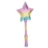 GLOGLOW 3D Printed Credit Card Wand PLA 14.57in, Fairy Wand Contactless Tap to Pay Holder, Concealed Slot for Checkout Gift Card, Star Decor Novelty Payment Accessory (Style 2) view 1