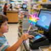 GLOGLOW 3D Printed Credit Card Wand PLA 14.57in, Fairy Wand Contactless Tap to Pay Holder, Concealed Slot for Checkout Gift Card, Star Decor Novelty Payment Accessory (Style 2) view 4