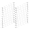WHAMVOX 20pcs Thermometer Organizer Case, Plastic Storage Tubes for Body Temperature Meters, Portable Protective Thermometer Case with Plastic Needle Storage, for Clinic and Home Use view 1