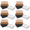 IWOWHERO 30pcs Paper Soap Boxes with Window for Homemade Soap Packaging with Smooth Surface Simple and Elegant Design for Small Items Gift Wrapping view 1