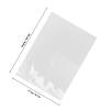 OUNONA 100pcs Pet Cellophane Treat Bags for Packaging Chocolates and Biscuits Oilproof Safe for Food Packaging Party Candy Bags and Bakery Goodie view 2