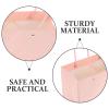 Happyyami 10pcs Pink Kraft Paper Flower Packaging Bags with Handles for Florists, Large Capacity Bouquet Bags with Elegant Design, for Wedding Favor and Party Decoration view 2