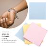 Veemoon 60pcs Double-Sided Pile Soft and Washable Cleaning Cloths for Glasses, Jewelry, Laptop Screens, and Camera Lenses Sturdy Eyeglasses and Polishing Wipes Random Color view 3