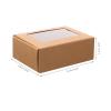 LALAFINA Portable Soap Boxes and Small Items Storage Paper Material 30pcs with Window for Soap Packaging Simple Elegant Design for Household and Gift Wrapping view 2