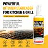 WVCYZY Kitchen Degreaser Spray Grill- 120ml, Kitchen Grease Cleaner, Effectively Removes Grease for BBQ Grate,Grill Lid,Stovetop,Oven,Range Hood (A-2PCS) view 2
