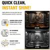 WVCYZY Kitchen Degreaser Spray Grill- 120ml, Kitchen Grease Cleaner, Effectively Removes Grease for BBQ Grate,Grill Lid,Stovetop,Oven,Range Hood (A-2PCS) view 3