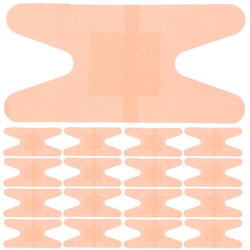 Mipcase Waterproof Breathable Adhesive Bandages Does Not Stick to Wound 50pcs Flexible Pe Material, Irregular H-Shaped Design for Fingertip and Joint Wounds for Water Activities