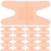 Mipcase Waterproof Breathable Adhesive Bandages Does Not Stick to Wound 50pcs Flexible Pe Material, Irregular H-Shaped Design for Fingertip and Joint Wounds for Water Activities view 1