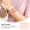 Mipcase Waterproof Breathable Adhesive Bandages Does Not Stick to Wound 50pcs Flexible Pe Material, Irregular H-Shaped Design for Fingertip and Joint Wounds for Water Activities view 3