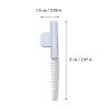 JEWEDECO 5pcs Hearing Aid Cleaning Brush Set with Portable Non-Slip Abs and Nylon Handle for Hearing Aid Tubes and Vents Convenient Maintenance Tool view 2