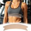 10Pack Bra Towel for Breast Towel, 3-Layer Reusable Underboob Sweat Towel, Breast Sweat Liners with Towel Sling, Bra Sweat Towels for Comfortable Moisture Absorption & Skin Protection (Yellow2, 5pcs) view 2