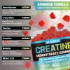 SUOOCH Creatine Gummies for Women & Men, 5000mg Raspberry Monohydrate view 3
