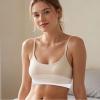 10Pack Bra Towel for Breast Towel, 3-Layer Reusable Underboob Sweat Towel, Breast Sweat Liners with Towel Sling, Bra Sweat Towels for Comfortable Moisture Absorption & Skin Protection (White2, 5pcs) view 2