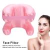 Kukyller Face Pillow for Wrinkles, Memory Foam Beauty Pillow with Cooling Silk Pillowcase for Sleeping Face Down (Pink) view 2