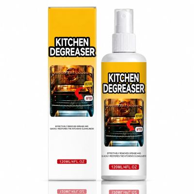 Apiastar Greasekiller Spray for Grill Heavy Duty Degreaser & Fast-Acting BBQ Grill Cleaner for Outdoor Grease Removal, Apiastar Grease Killer Spray, 120ml (1 Pc)