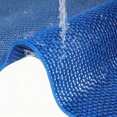 This Anti-Slip Outdoor Mat - 5mm Thick, Drainage Non-Slip Mat for Wet Areas, Ideal for Bathrooms, Swimming Pools, Kitchens, Restaurants, and Gardens