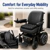 ALYBY Mobility Scooter Seat Cushion for Viper Plus GT Lightweight 2012-2026, TPU Lycra Air Cell Pad, Breathable Non Slip Cushion for Long Sitting Comfort view 2