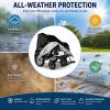 RQIGHNC Wheelchair Cover for Karma Europe SME Series 2021-pr, Heavy Duty Oxford Fabric Water-Resistant Outdoor Cover for Wheelchairs, All-Weather Protection Against Rain, Dust and Dirt view 3