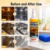 cioevantial BBQ Grill Cleaner Spray,Fast-Acting BBQ Grill Cleaning Spray for Outdoor,Heavy Duty Degreaser,Grill Degreaser For Outdoor Grill,Outdoor Use 2PCS view 2