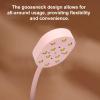 Bibulkoye Flexible Gooseneck Nail Lamp, Rechargeable LED Dryer Auto Sensor Fast Curing Nail Lamp view 3